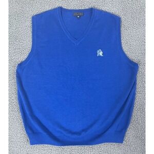 Duke Blue Devils Mens Colony V-Neck Sweater Vest  Royal Blue XXL
